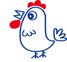 にわとりのロゴ